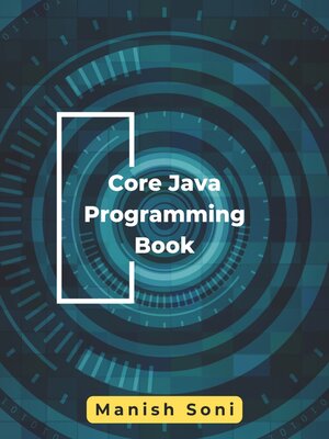 cover image of Core Java Programming Book